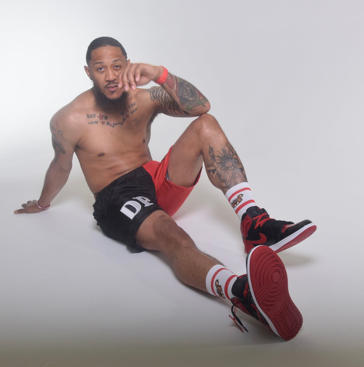 Two-Tone Shorts