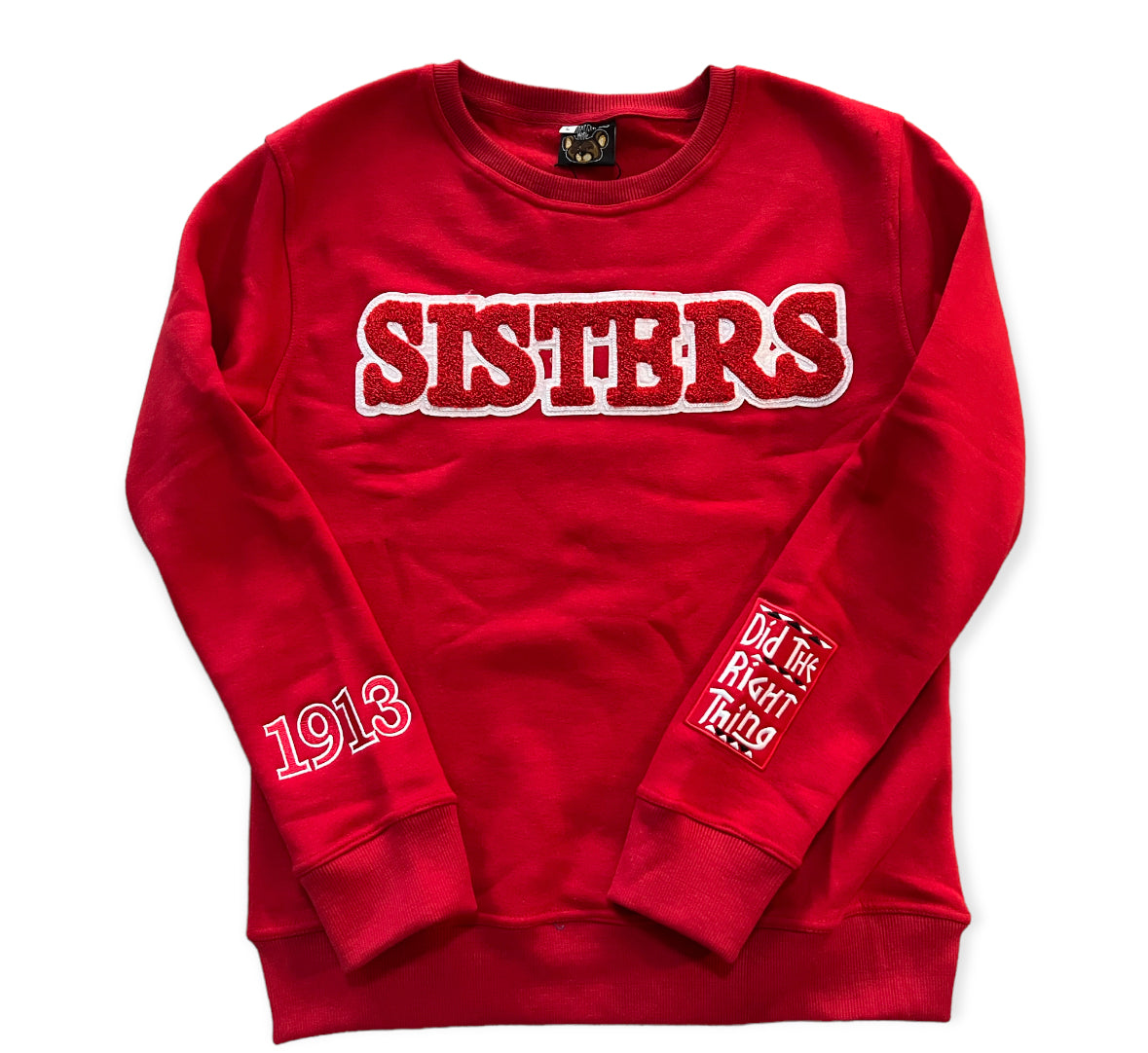 Chenille SISTERS Crewneck