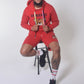 Multicolor String Hoodie
