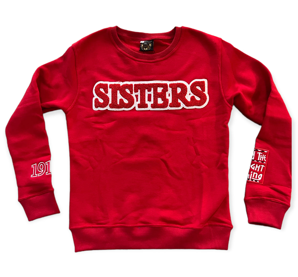 Chenille SISTERS Crewneck