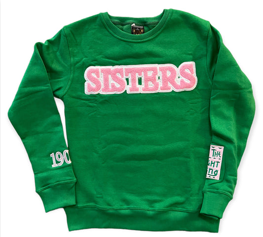 Chenille SISTERS Crewneck